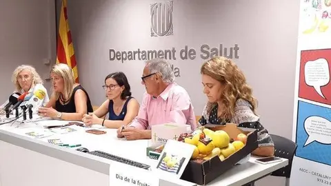 Presentació de la capanya pel consum de fruita en l’entorn laboral