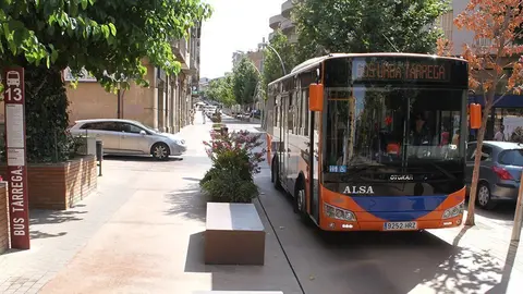 El bus de transport urbà de Tàrrega