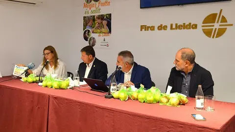 Presentació de la campanya ‘Menjar fruita és salut. Menja fruita de Lleida!’