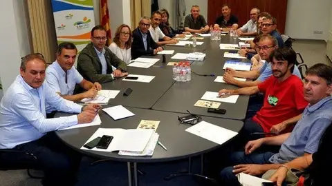 La cimera dels alcaldes del Pla d'Urgell