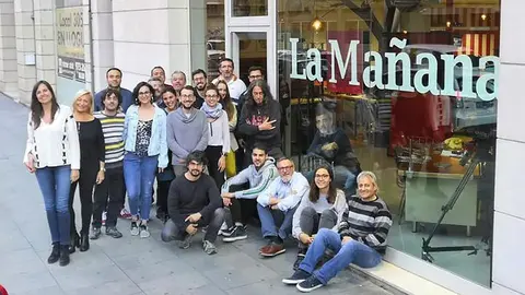 El recenment estrenat nou local del diari La Mañana
