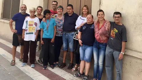 Visita dels usuaris al nou espai de Cal Carreter d'Agramunt