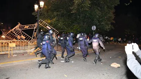 Càrregues de la Policia a Lleida