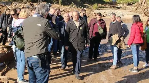 Visita del president Torra a les zones afectades -Espluga Ràdio