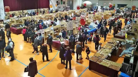 Firmes expositores en la  Fira Conserva't a Bellpuig
