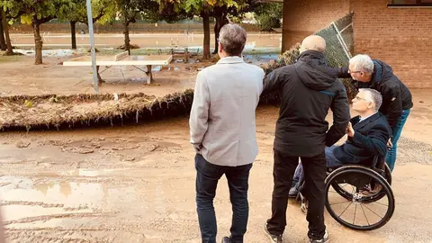 Efectes de la llevantada del 22 d'octubre a Arbeca