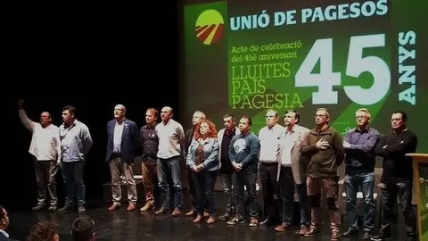 El Centre Cultural del Morell ha estat l'escenari del 45è l'aniversari Unió de Pagesos