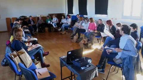 Reunió dels tècnics a l'Oficina de Turisme de Guissona