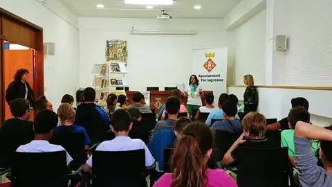 Sala d'actes Biblioteca Maria Mercè Marçal de Torregrossa