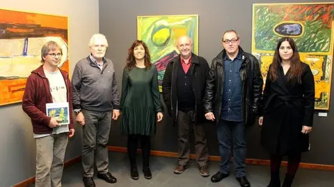 Acte inaugural de l'exposició de Francesc Rufes