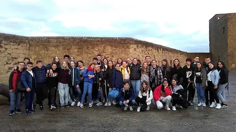 Alumnes de Torrefarrera en la seva estada italiana