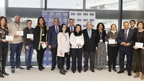 Els premiats per la Fundación AMA