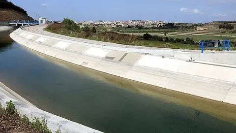 Un tram del canal Segarra-Garrigues