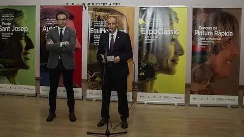 Presentació Fires de Mollerussa, Marc Solsona i Xavier Roure