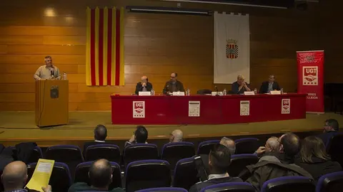 Taula rodona UGT Present i futur de la industrialització al Pla d'Urgell