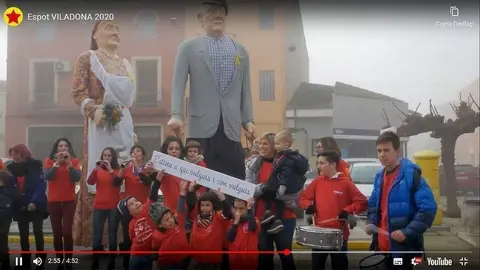 Seqüència del vídeo promocional de la Jornada Viladona