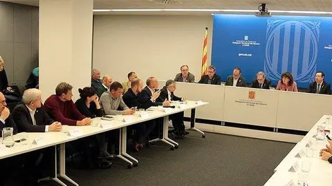 La reunió de Quim Torra i Teresa Jordà amb alcaldes i el sector de la fruita dolça