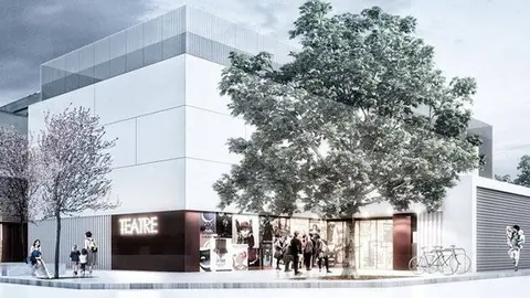 Projectes del futur teatre de les Borges Blanques