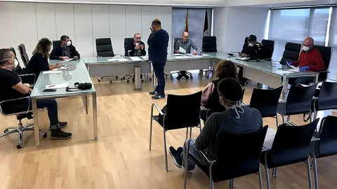 Reunió del Consell Emergències de l'Ajuntament d'Alcarràs