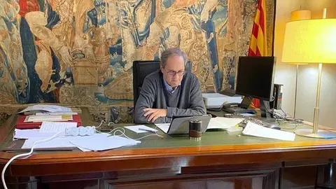 El president de la Generalitat, Quim Torra