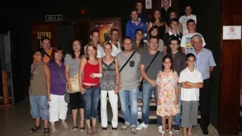 Equip de rodatge del curt Destins-2