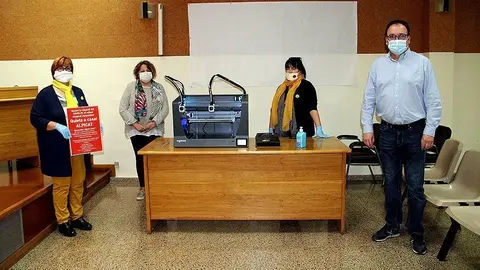 La impresora 3D en l'Ajuntament d'Alpicat