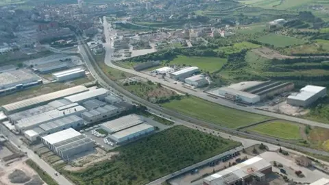 Polígon industrial de Cervera, aturat durant aquests dies