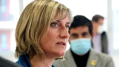 La consellera de Salut, Alba Vergés