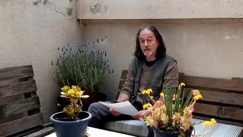 L'escriptor Albert Canadell