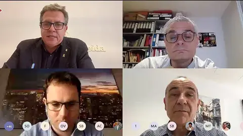 Reunió telemàtica amb els representants dels ens locals i comrcals del Segrià