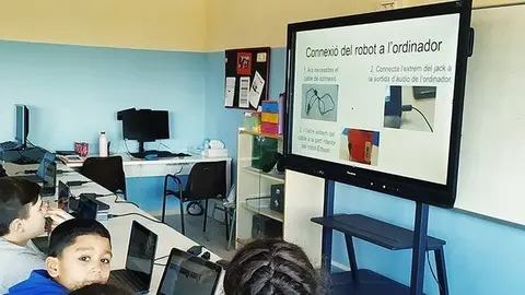 Activitats tecnològiques a l'escola Ignasi Peraire