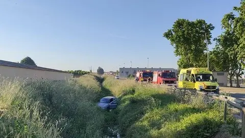Accident a la cèquia del Canal al Palau d'Anglesola (3)