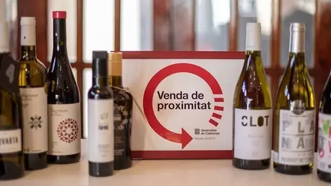 Imatge de la campanya de promoció dels vins Catalans