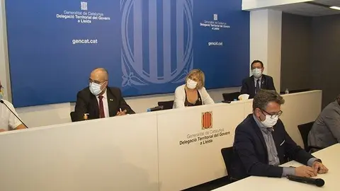 Roda de premsa confinament sever de Lleida i municipis del Segrià