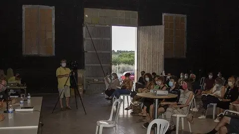 Acte de presentació de la revista URTX a les naus de Cal Trepat