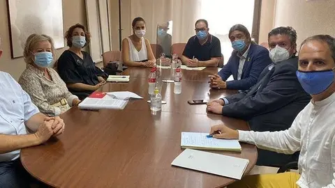 Reunió del Consell Comarcal del Segrià amb els sectors del comerç i la hostaleria