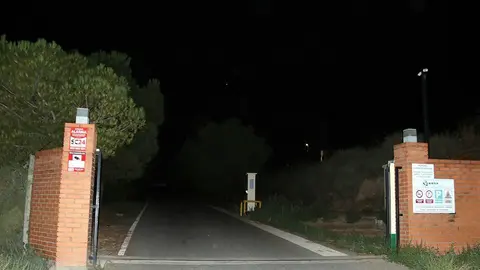 L&#39;entrada a l&#39;empresa Luqsa de Montoliu de Lleida