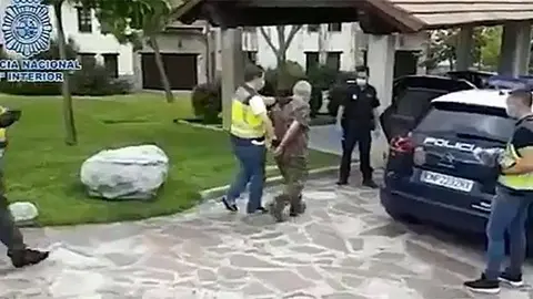 Detenció d'un dels suspitosos del crim