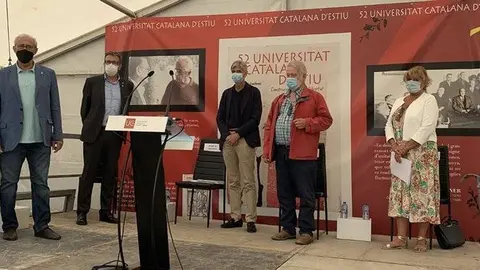 Acte inaugural de de la Universitat Catalana d'Estiu