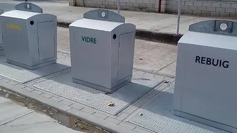 Tasques de manteniment dels contenidors soterrats del Pla d&#39;Urgell