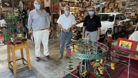 L'alcalde de les Borges, Enric Mir visita el Museu Cal Pauet