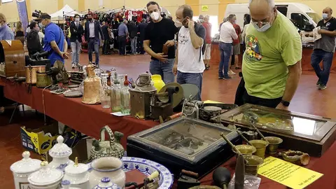 Visitants de la fira Expoclàssic de Mollerussa