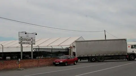 La factoria de la paperera Paprinsa a Mollerussa