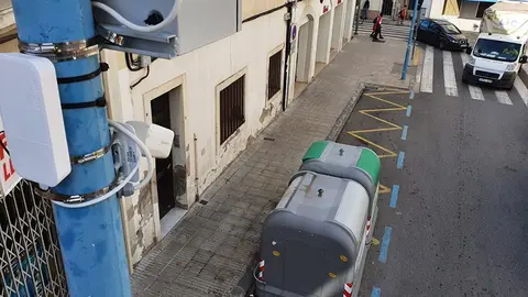 Càmera per controlar les àrees d&#39;aportació de brossa a Mollerussa