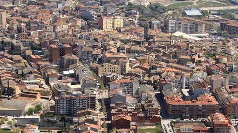 IMATGE D'ARXIU · Vista general del nucli urbà de Tàrrega - Ajuntament de Tàrrega