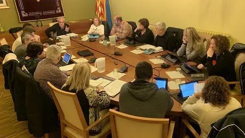 Els integrants del Ple de les Borges Blanques