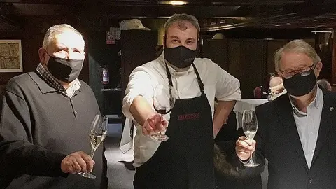 Rafa Gimena, David Molina i Paco Cerdà, Sopars de Xef