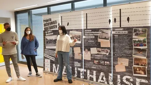 L'exposició   De Lleida a Mathausen a l'Insitut Mitjana de Lleida - foto: institut mitjana