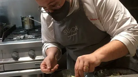 Salvador Trabalón del restaurant Saroa de Lleida.