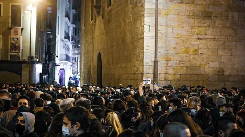 Protesta manifestació 16F Lleida Pablo Hasél - Eduard Subirats Ferré